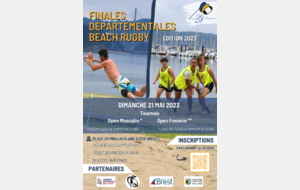 Finales Départementales Beach Rugby 2023